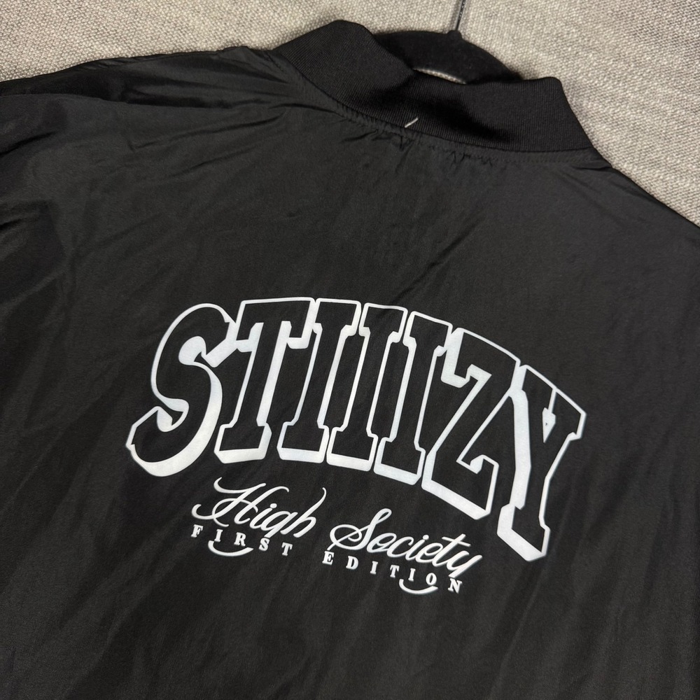 STIIIZY High Society First Edition New Light Bomber Jacket Mens XL 420 Mary Jane